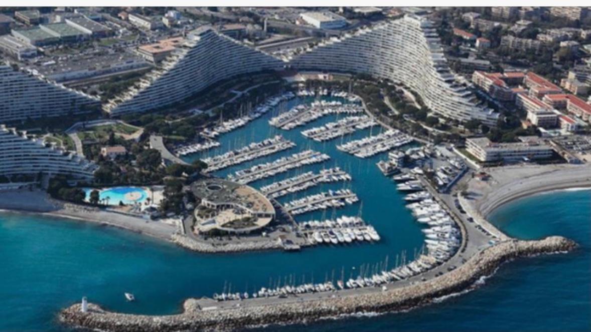 4 Pers , 100M De La Plage Marina Baie Des Anges French Riviera Villeneuve-Loubet Luaran gambar
