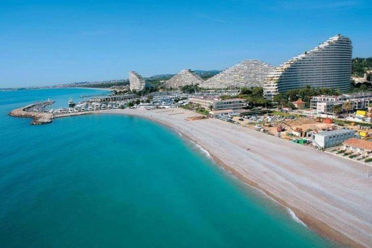 4 Pers , 100M De La Plage Marina Baie Des Anges French Riviera Villeneuve-Loubet Luaran gambar